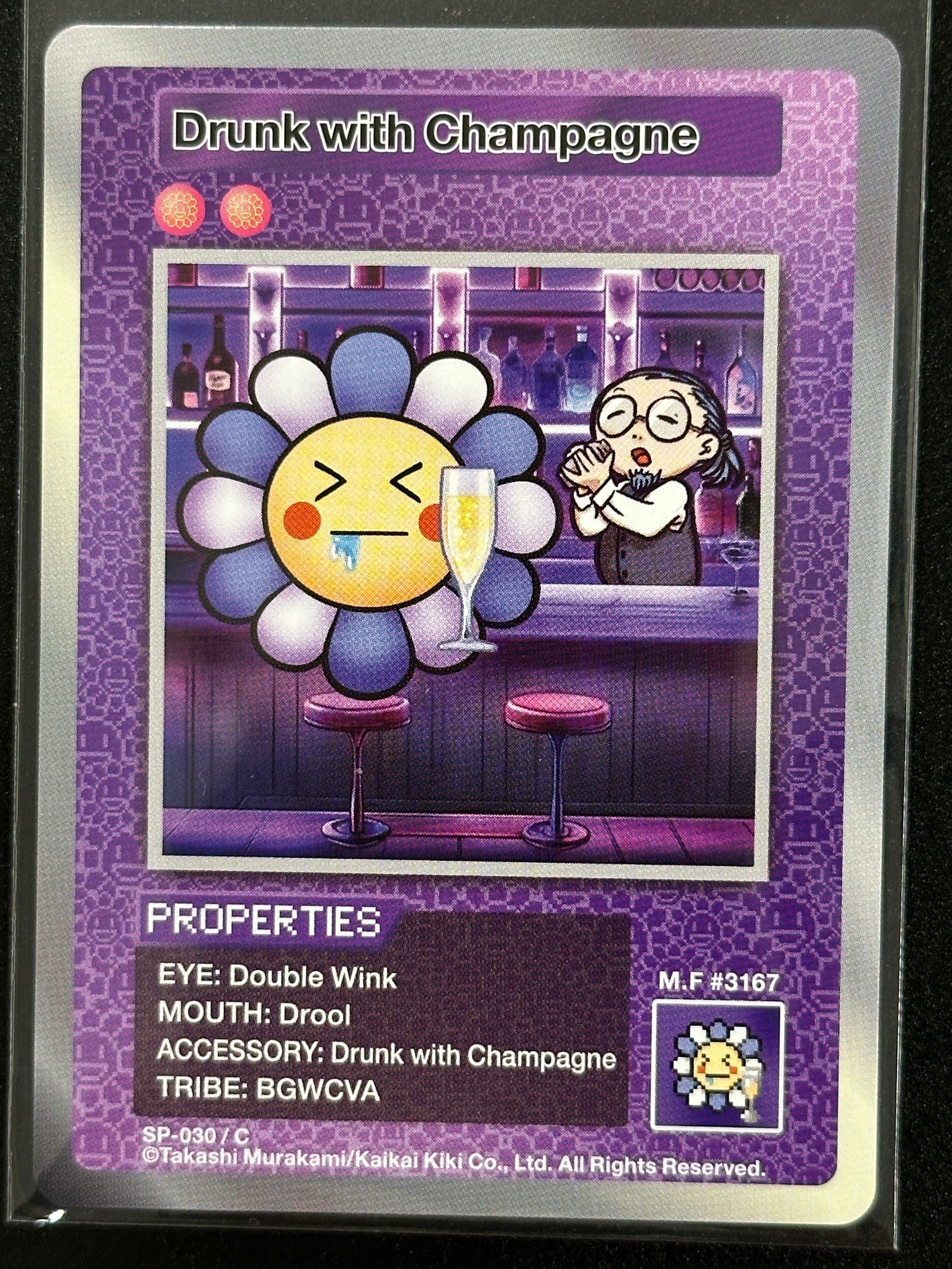 酔っぱらい シャンパン C [SP-030]【英語版】(ムラカミフラワーズ 108フラワーズ)