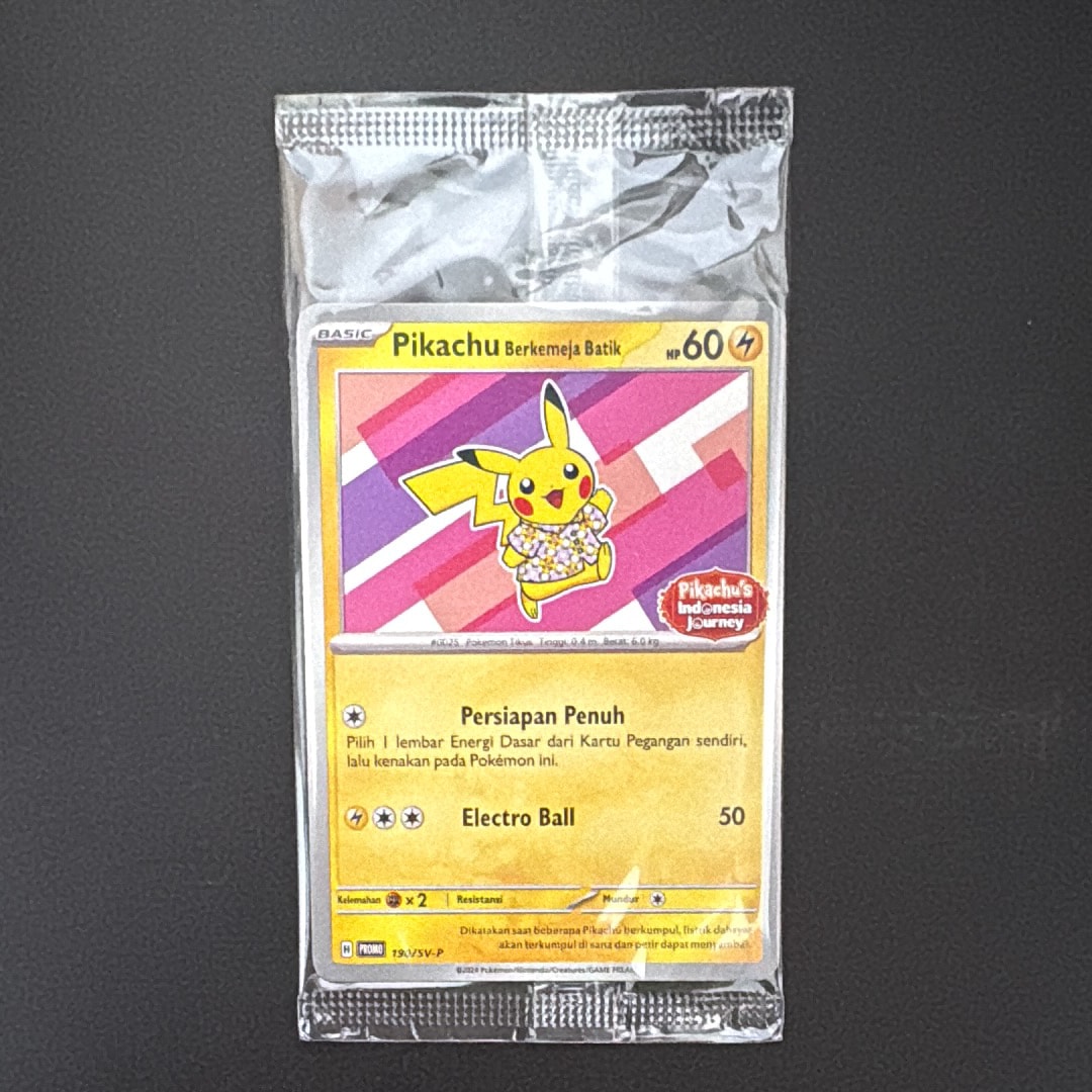 PSA10】バティックシャツを着たピカチュウ (フラワーピカチュウ柄) P