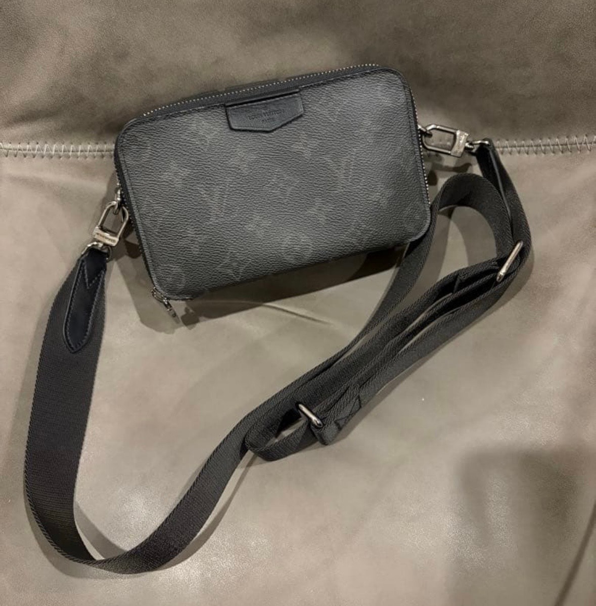 Louis Vuitton Alpha Wearable Wallet Monogram Eclipse