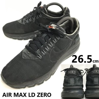 NIKE/ナイキ★AIR MAX LD ZERO/スニーカー【26.5/black/黒】848624-005/藤原ヒロシ/Hiroshi Fujiwara/sneakers/Shoes/trainers◆bJ-122