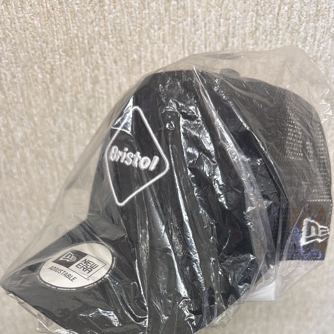 F.C.Real Bristol x New Era 9Forty A-Frame Mesh Cap "Black"