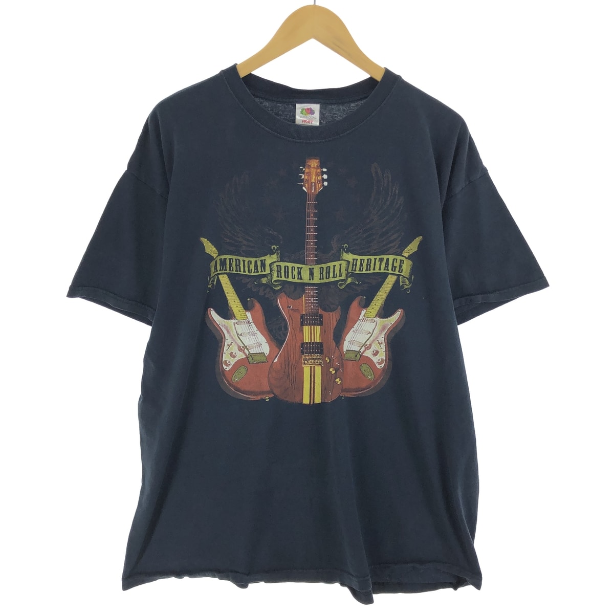 古着 フルーツオブザルーム FRUIT OF THE LOOM プリントTシャツ メンズXXL/eaa429808