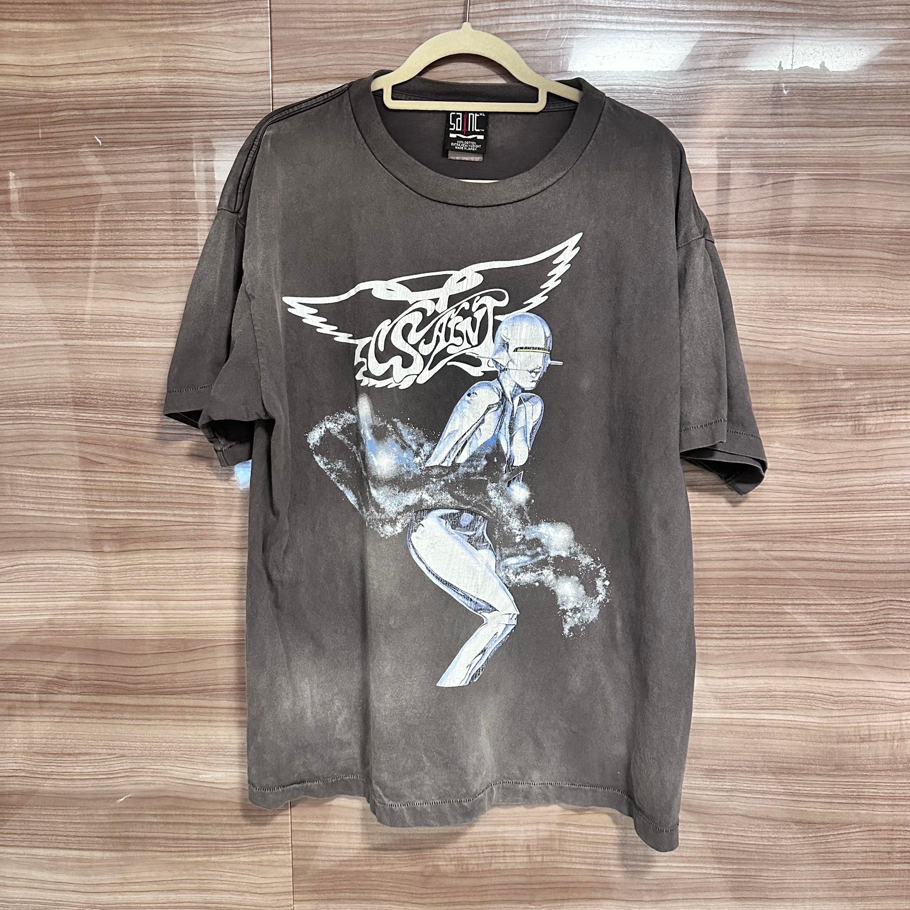 SAINT Mxxxxxx  SORAYAMA SS TEE "Black"