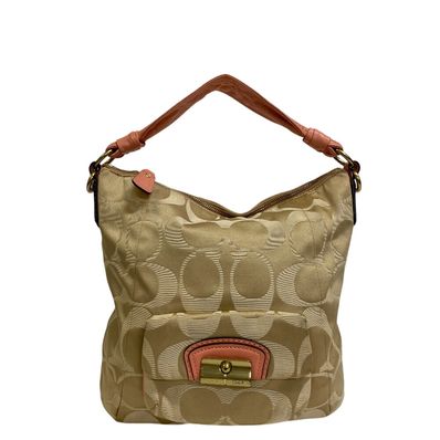 コーチ COACH ショルダーバッグ シグネチャー 2way ハンドバッグ 14904 ゴールド