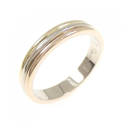 カルティエ スリーゴールドウェディング リング