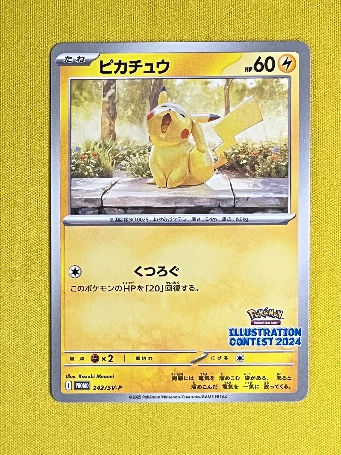 PSA10】ピカチュウ [SV-P 242](プロモカードパック
