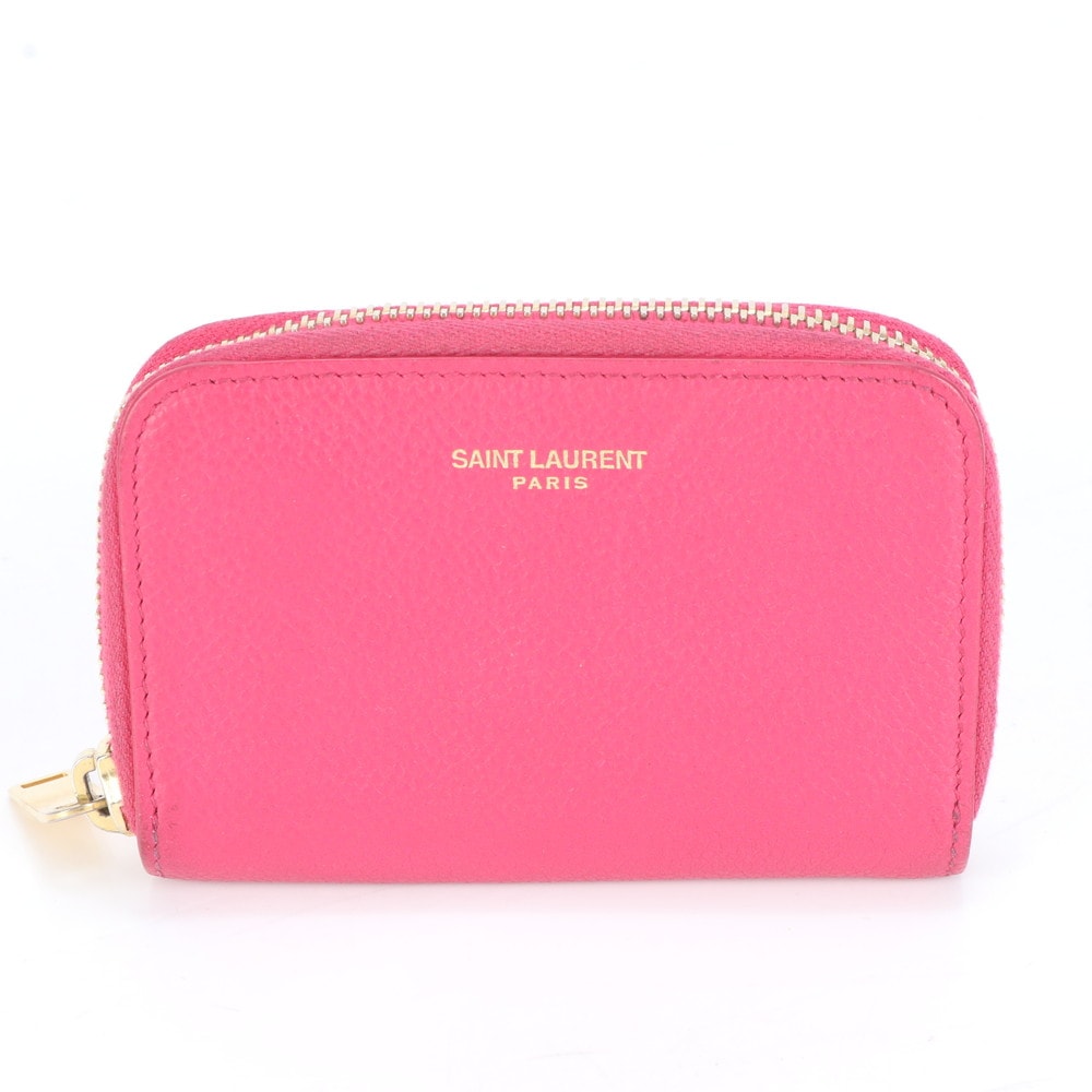 ■極美品 サンローラン パリ YSLコインケース レザー