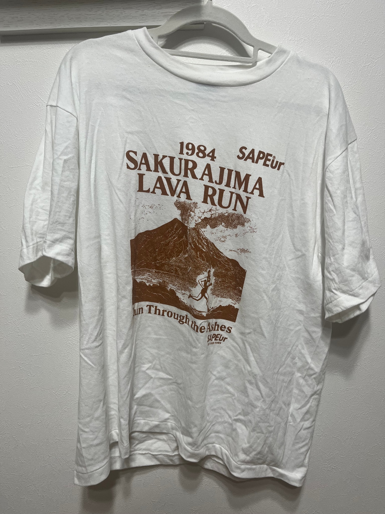 SAPEur Cargo Run Finisher Tee Kagoshima S/S Tee "White"
