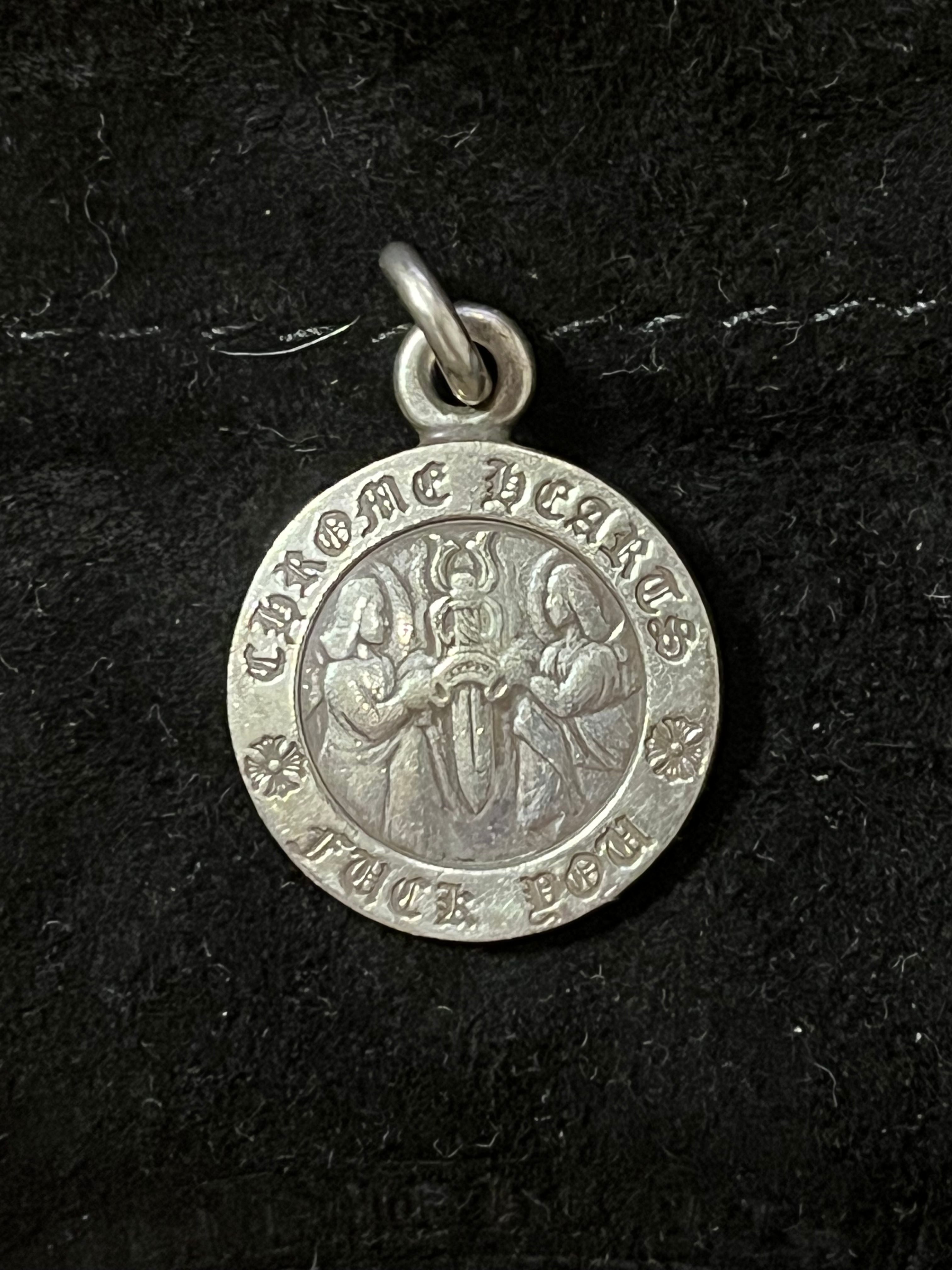 Chrome Hearts Angel Medal Charm "Silver"
