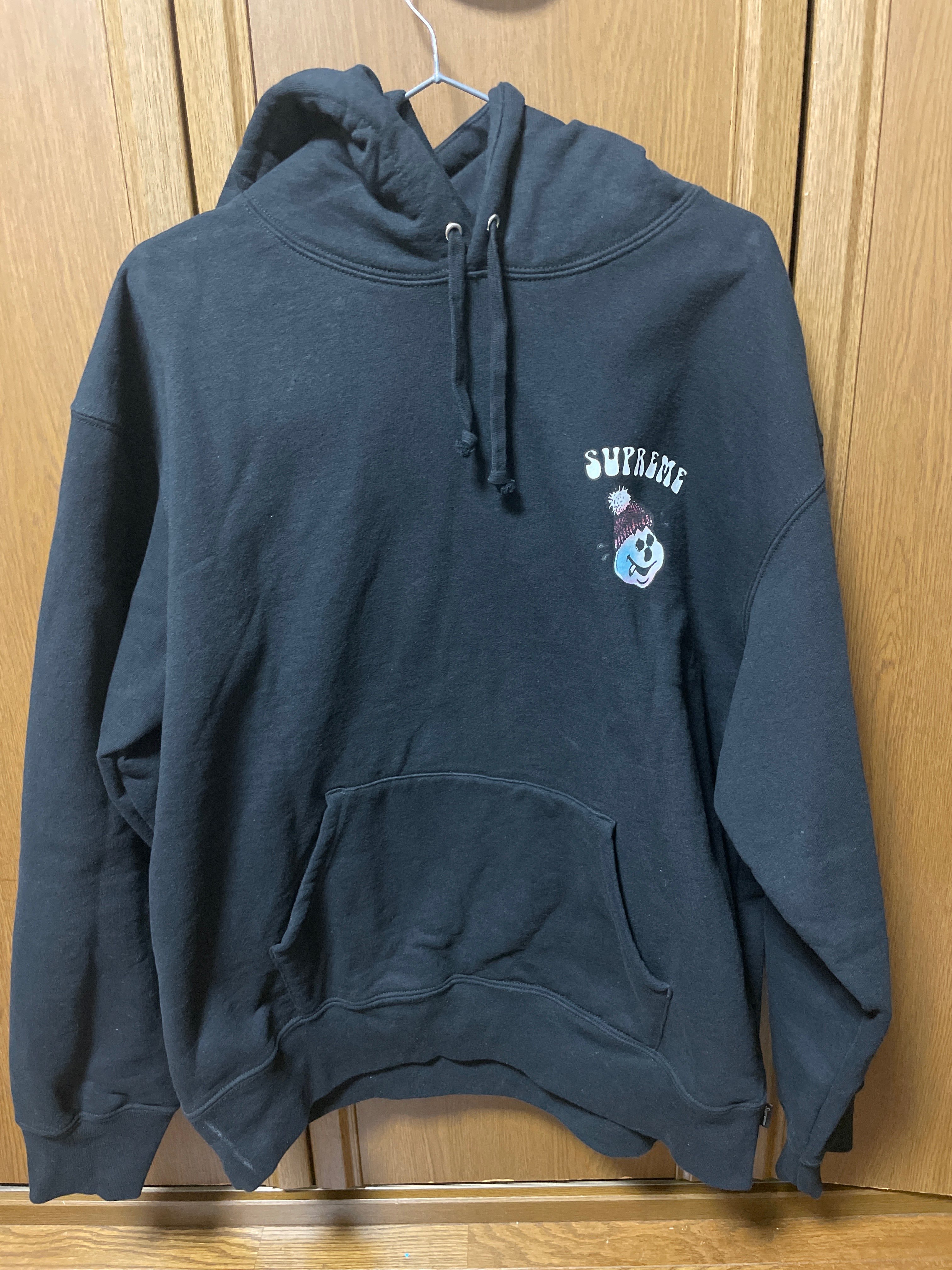 Supreme Snowman Hooded Sweatshirt "Black"