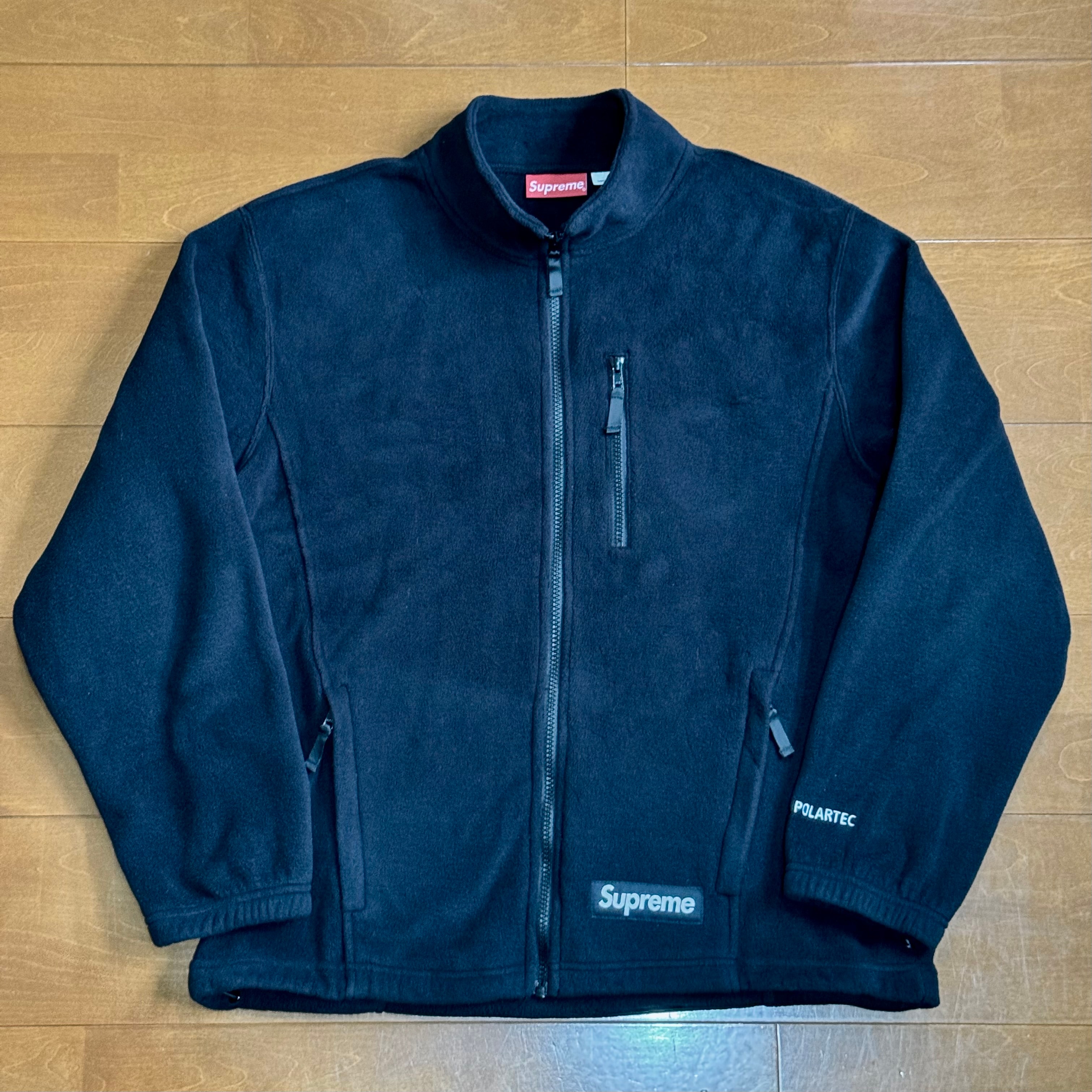 Supreme Polartec Zip Jacket "Black"
