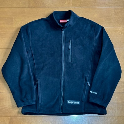 Supreme Polartec Zip Jacket "Black"