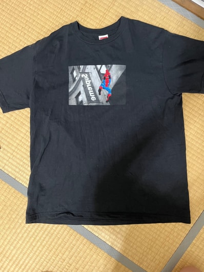 Supreme x Spider-Man Tee "Black"
