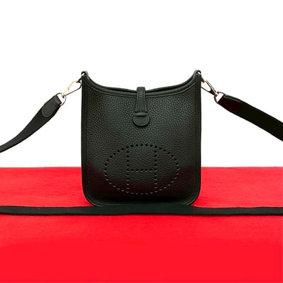 HERMES エルメス エヴリン TPM トリヨンクレマンス ショルダーバッグ ブラック
44050