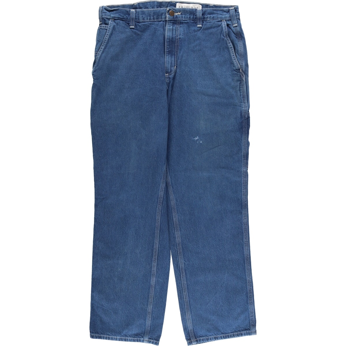 古着 カーハート Carhartt Dungaree Fit デニムペインターパンツ メンズw37相当/eaa583556