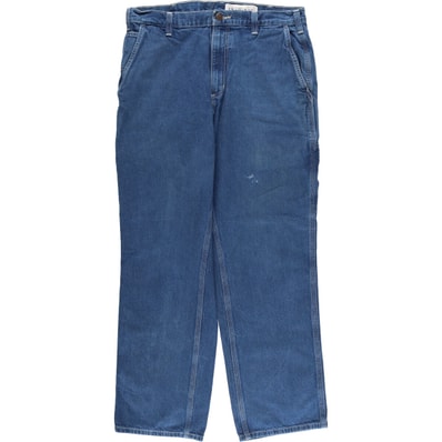 古着 カーハート Carhartt Dungaree Fit デニムペインターパンツ メンズw37相当/eaa583556