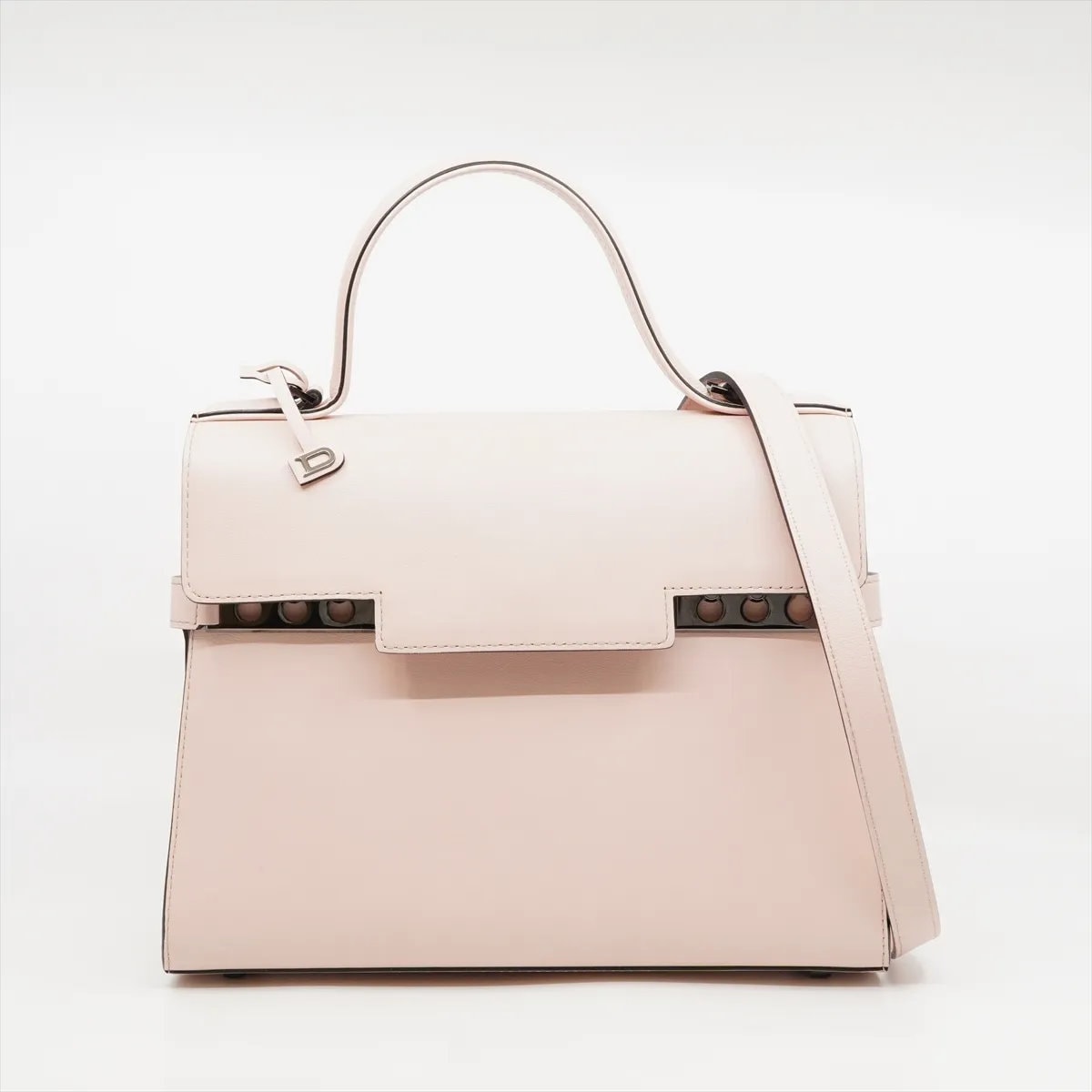 ■新品同様 デルヴォー DELVAUX タンペート MMハンドバッグ