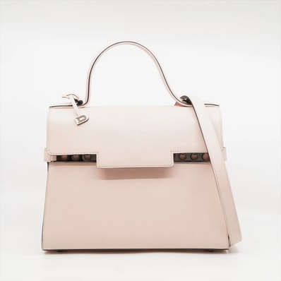 ■新品同様 デルヴォー DELVAUX タンペート MMハンドバッグ