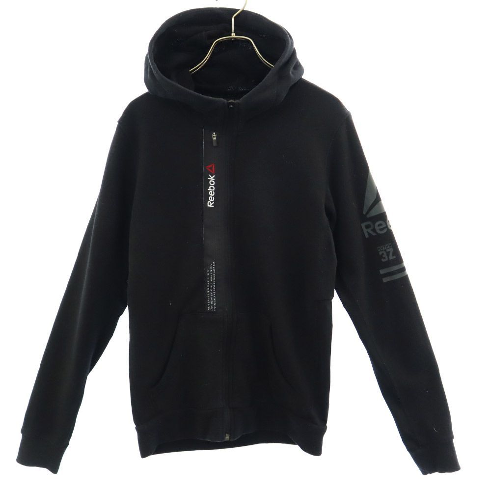 Reebok 長袖 スウェット ジップパーカー