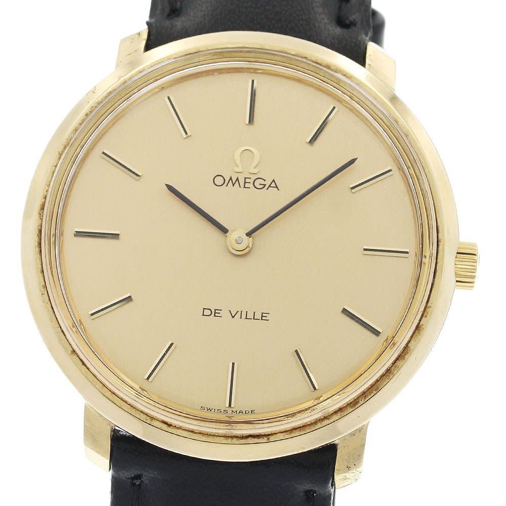 オメガ デビル ラウンド T00L 104 手巻き メンズ 【中古】