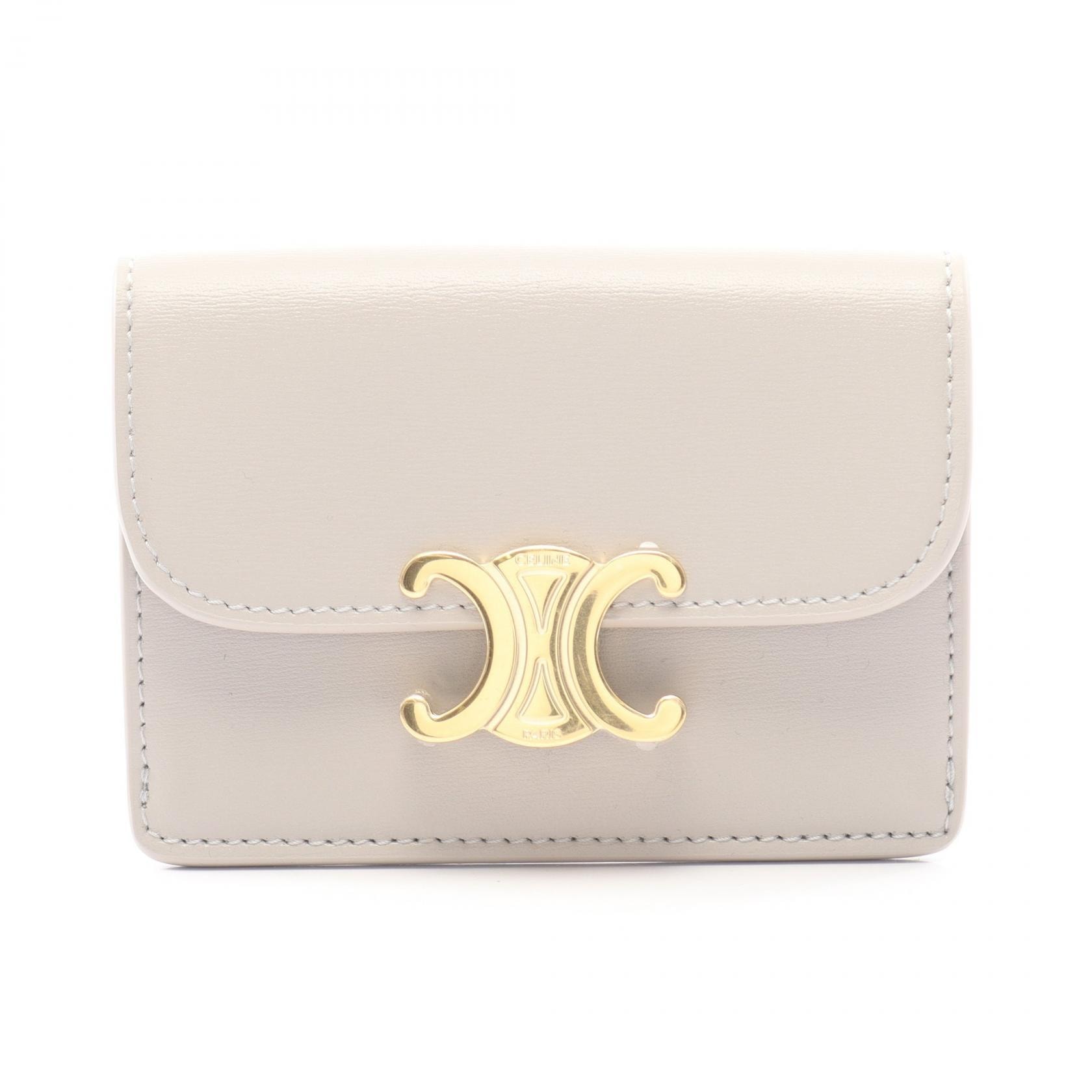 A+ (新品・未使用(ワケあり))】セリーヌ CELINE トリオンフ フラップ