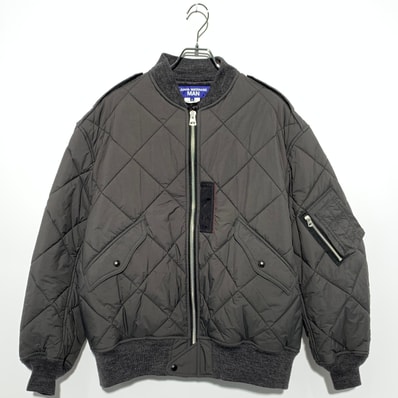 JUNYA WATANABE MAN Nylon Ripstop Quilting "Black"