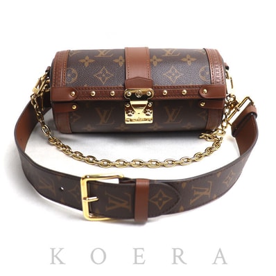 LOUIS VUITTON ルイ・ヴィトン パピヨン トランク ショルダーバッグ モノグラム M57835 IC レディース【中古】【美品】