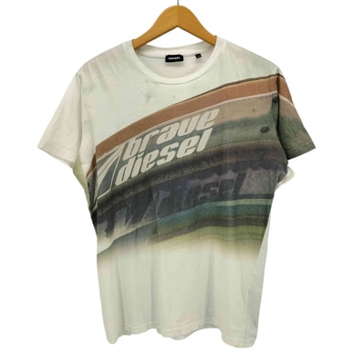 brave diesel グラデーション プリント Tシャツ【1143776135572】