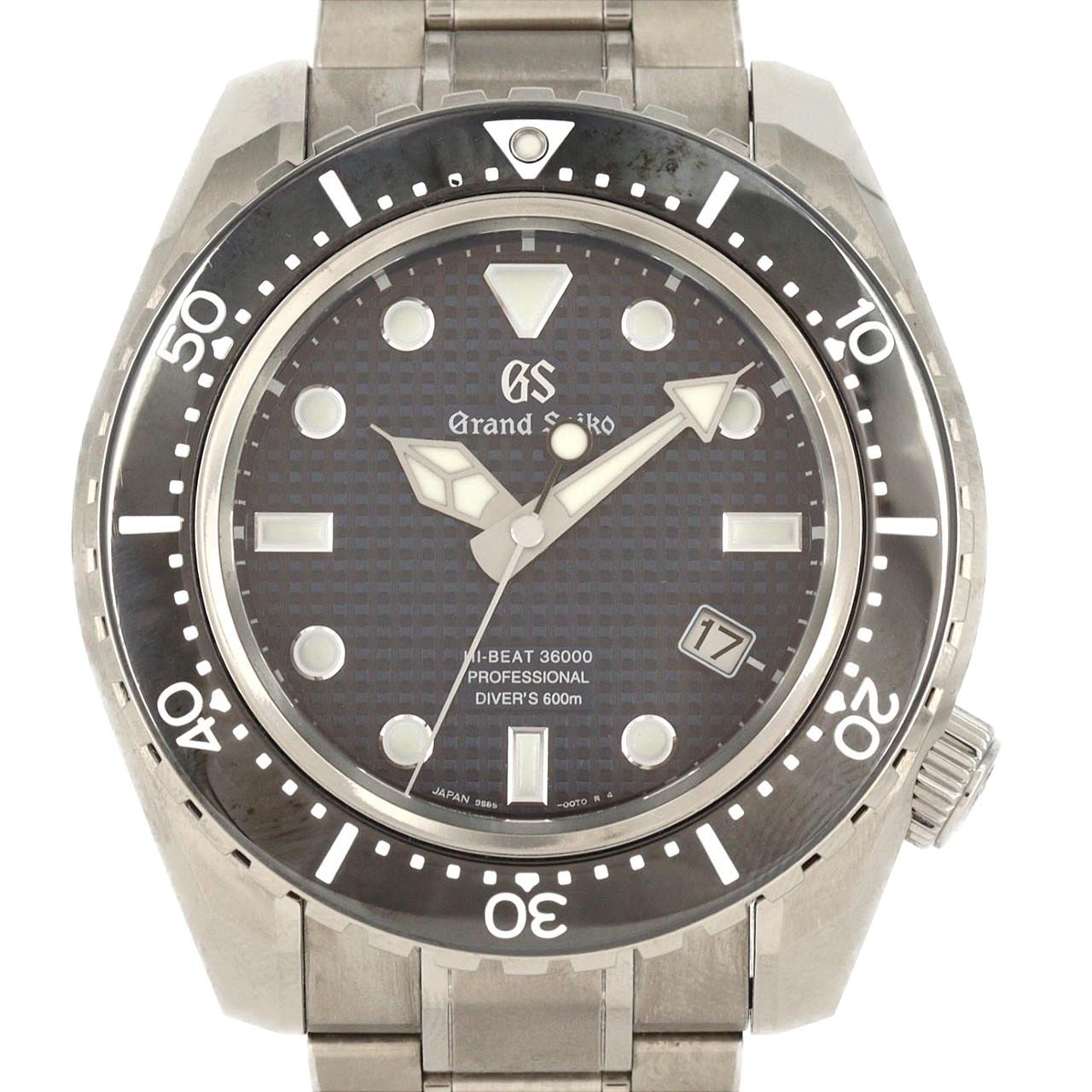 【ノーメンテナンス還元価格】セイコー グランドセイコー・プロフェッショナル600mダイバーズ LTD 9S85-01B0/SBGH257 TI 自動巻