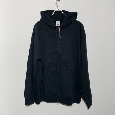 Supreme x Jordan Hooded Sweatshirt "Black"