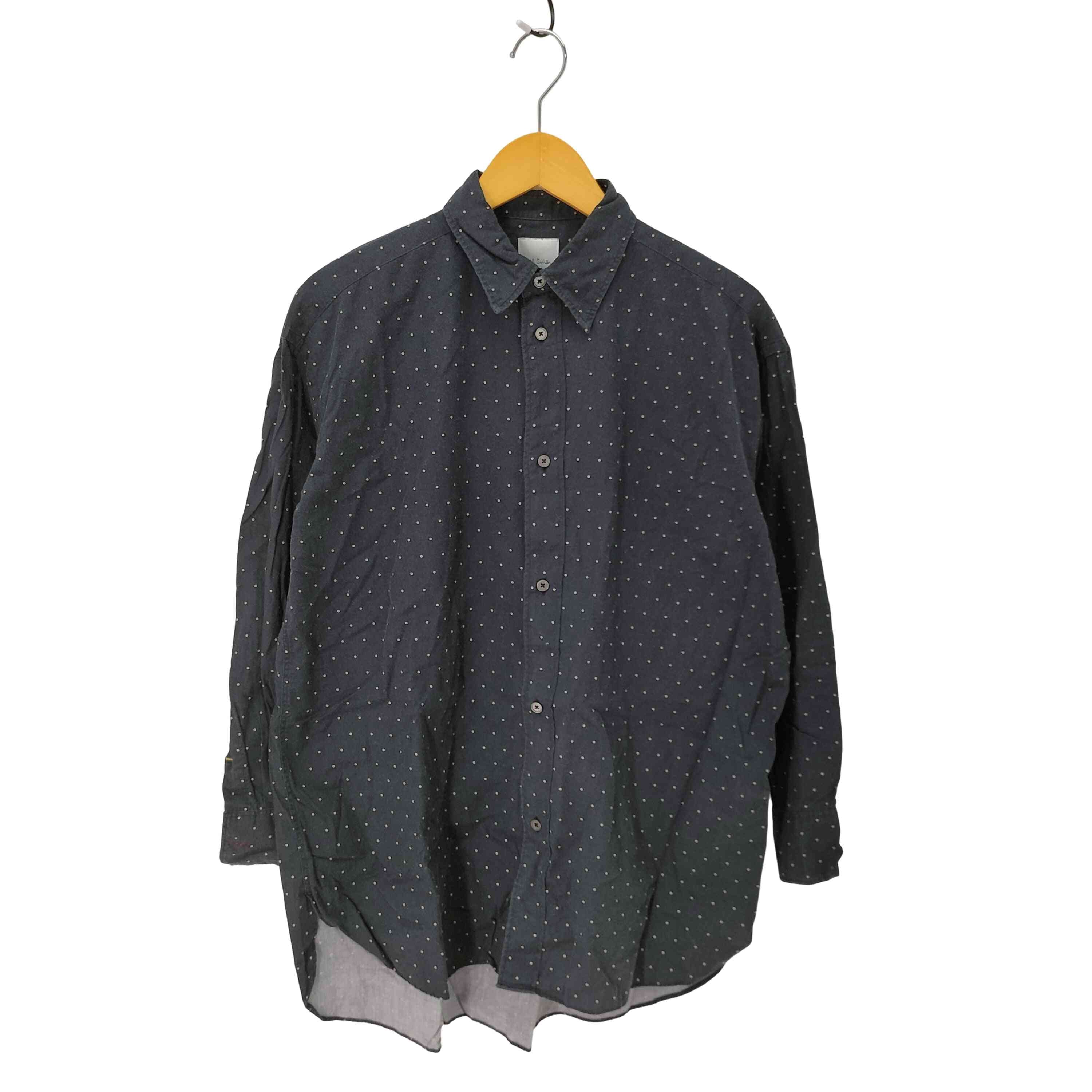 ピンドット オーバーシルエットシャツ【1140895945358】