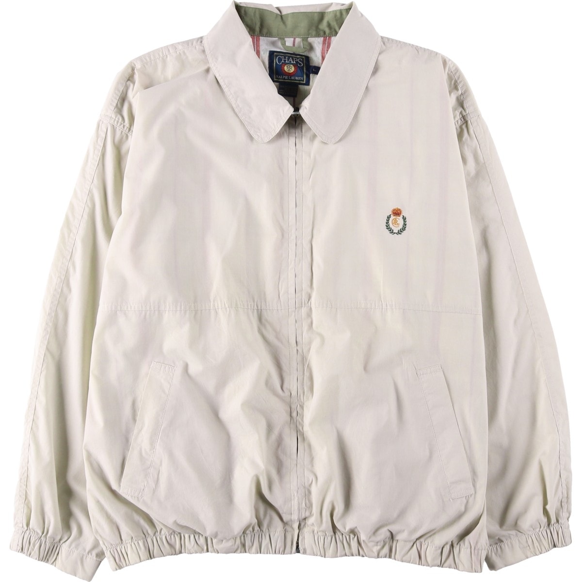 古着 80年代 ラルフローレン Ralph Lauren CHAPS チャップス スイングトップ スポーツジャケット メンズL相当/eaa648617