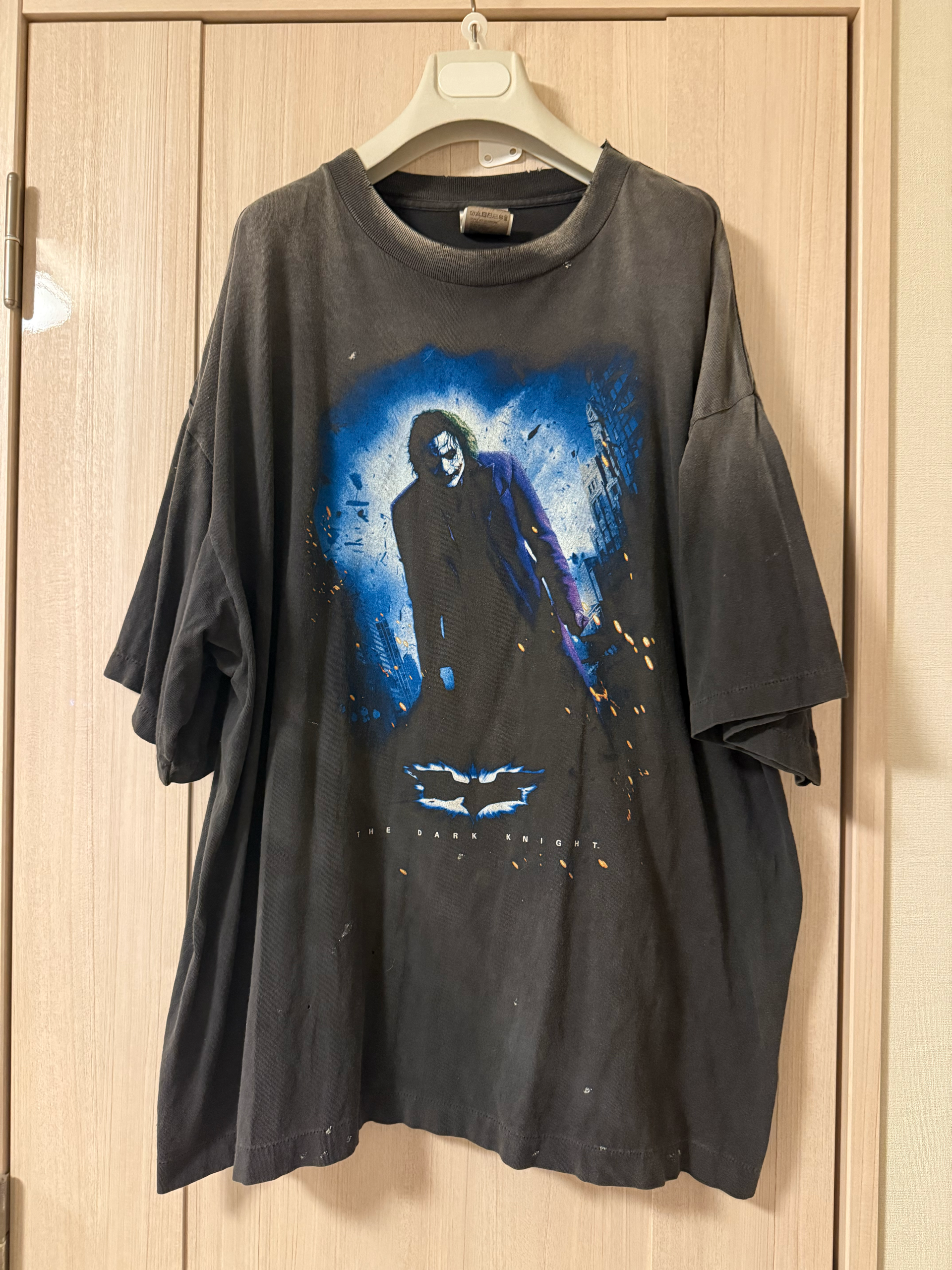 SAINT Mxxxxxx x Batman BTM_SS Tee_The Dark Knight "Black"