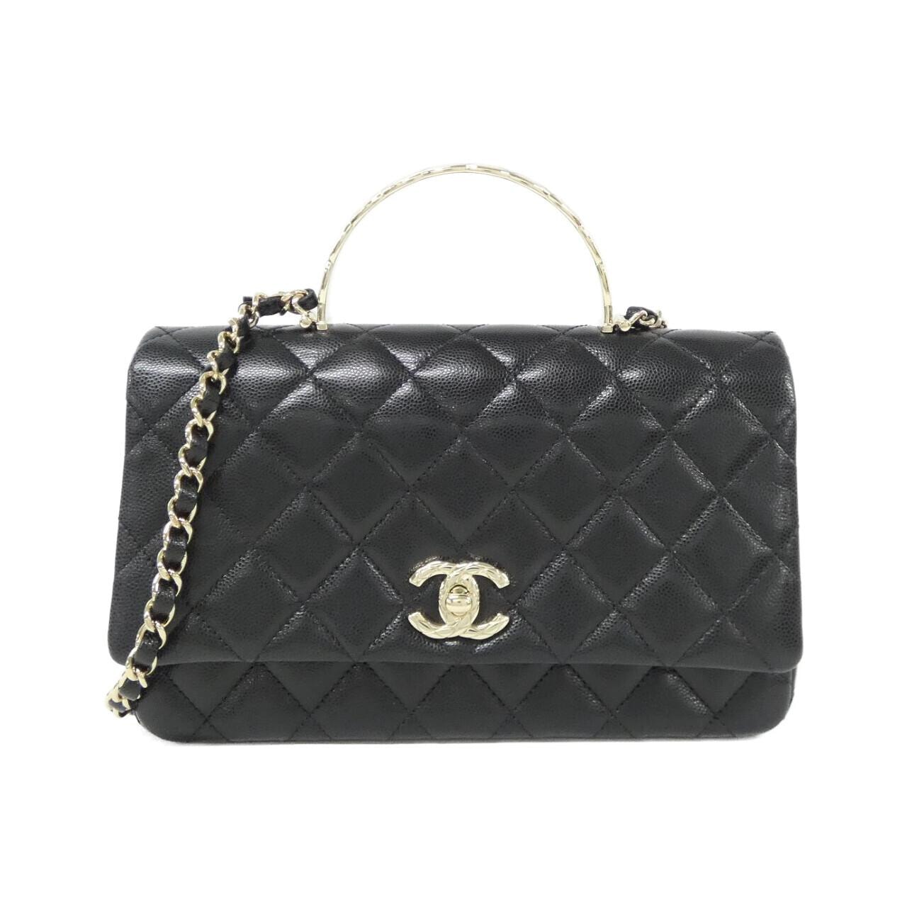 シャネル CHANEL マトラッセ ミニ ボーリング 2WAY ショルダーバッグ バッグ ラムスキン（羊革） レディース ブラウン系 AS5572 【中古】 CHANEL - シャネル CHANEL マトラッセ ミニ ボーリング 2WAY