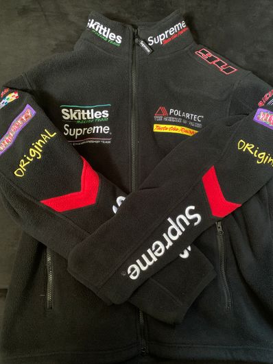 Supreme / Skittles / Polartec Jacket "Black"