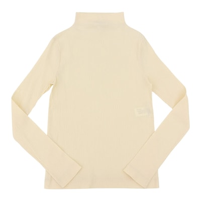 ジルサンダー ハイネックカットソー トップス レディース アイボリー 34 JSPU707057 34