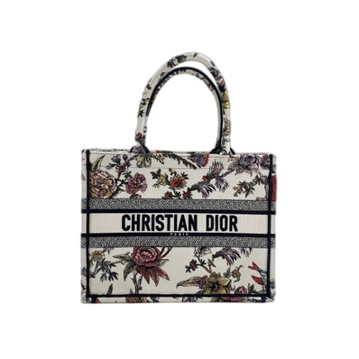 ディオール Dior ブックトート トートバッグ キャンバス【中古】