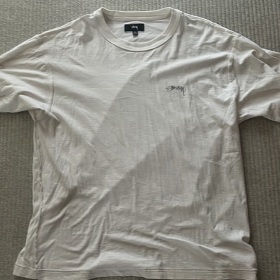 Stussy Lazy Tee "Bone"