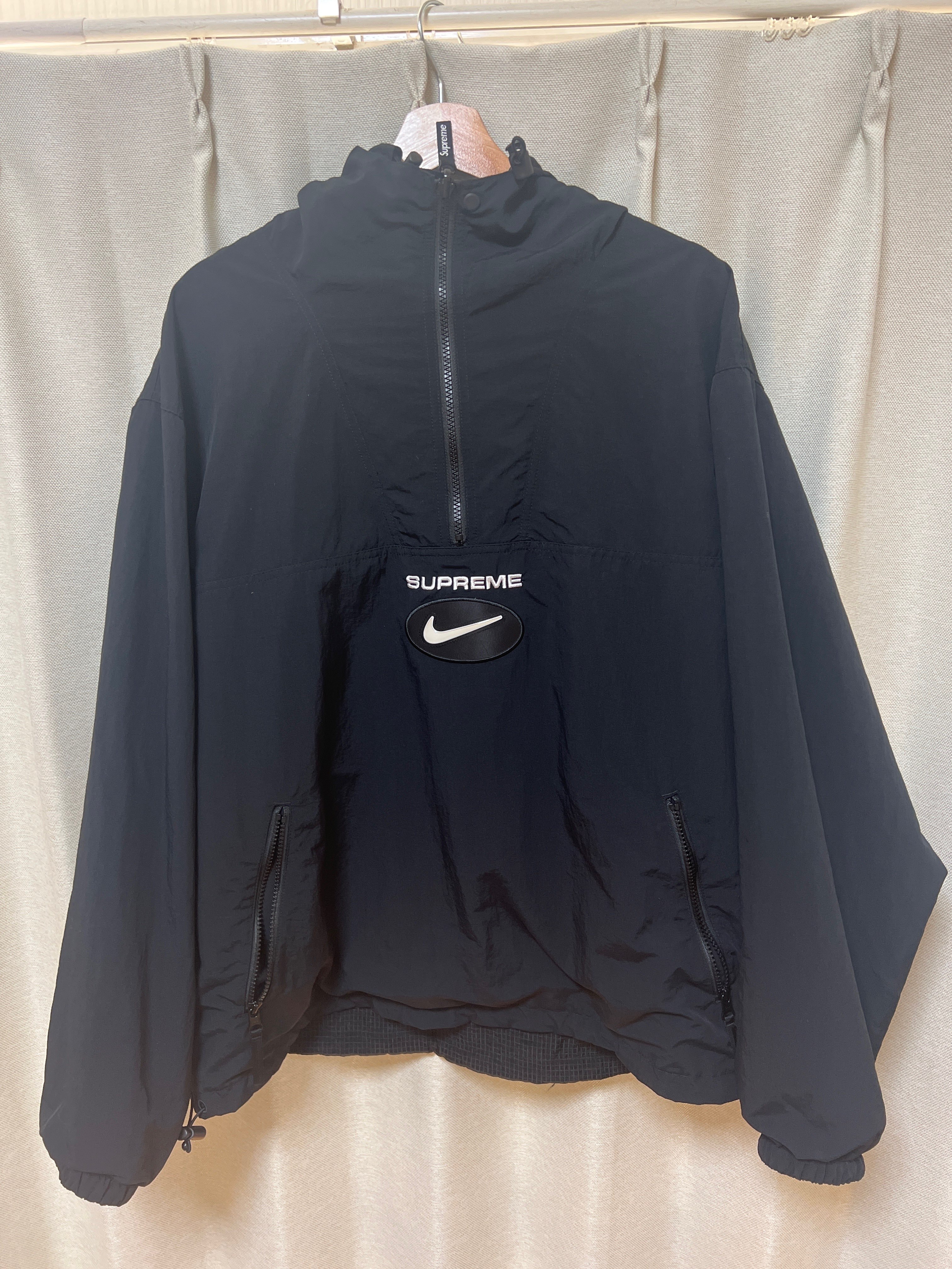 Supreme / Nike Jewel Reversible Ripstop Anorak "Black"