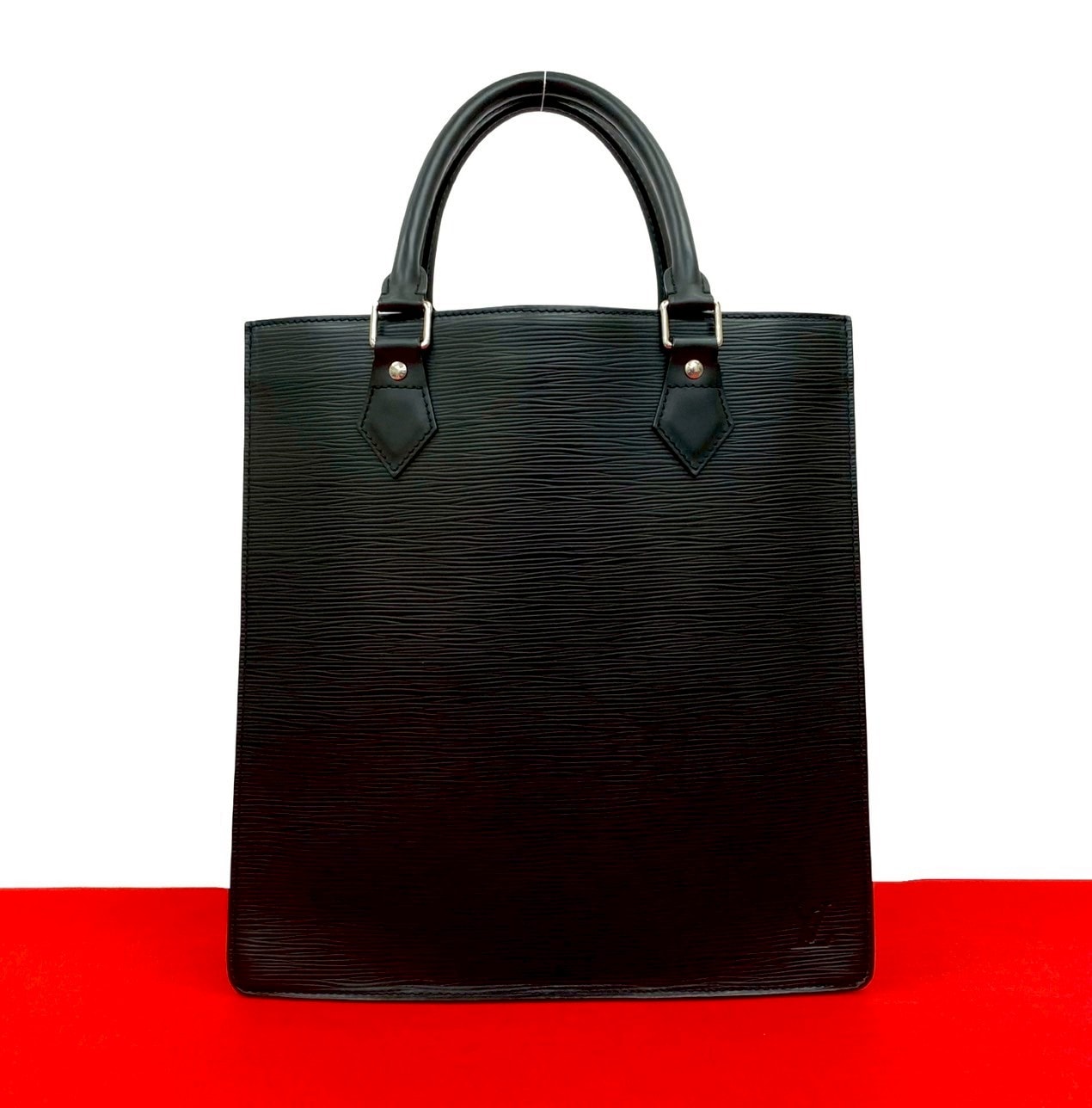 LOUIS VUITTON ルイヴィトン サックプラ エピ エピレザー ハンドバッグ ブラック
 35272