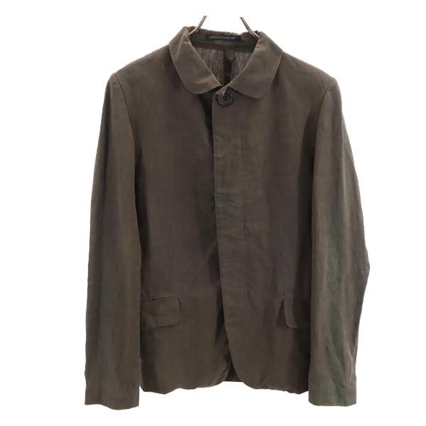 Y's ワイズ ヨウジヤマモト リネン ジャケット 2 カーキ シャツ