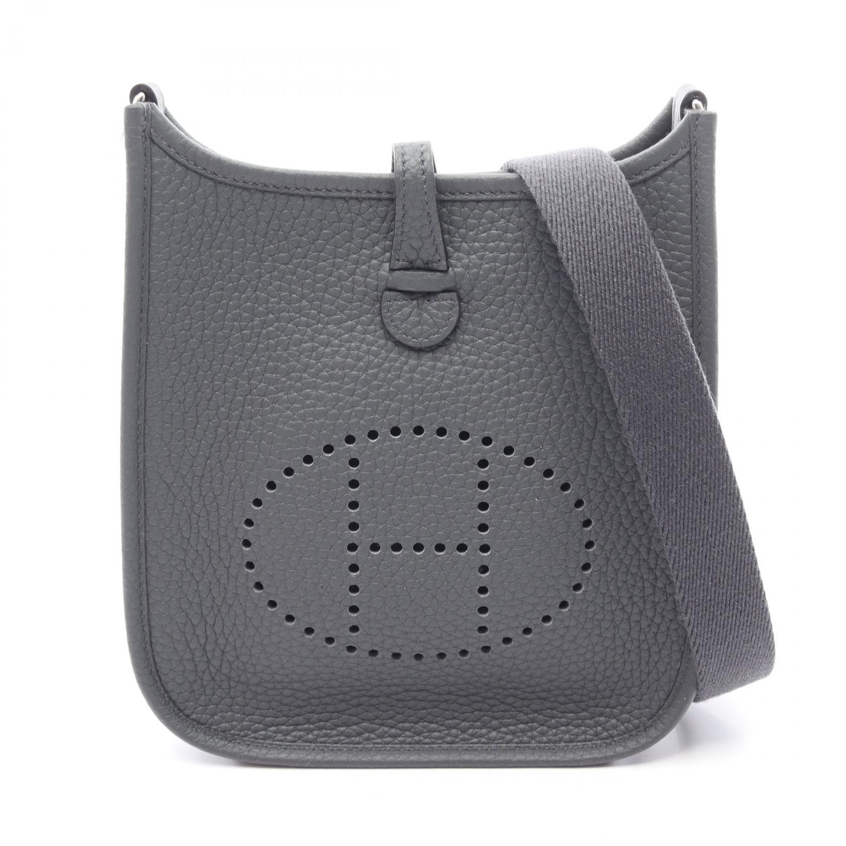 エルメス HERMES エヴリンアマゾンTPM グリミスティ ショルダーバッグ バッグ レザー トリヨンクレマンス K刻印(2025年製造) レディース グレー系 【中古】