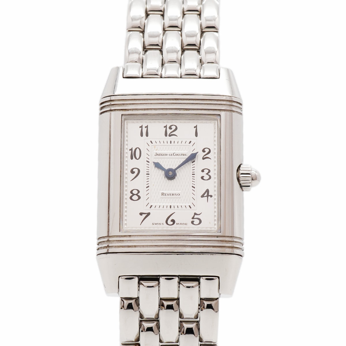 ★SALE【6wia0053】ジャガー・ルクルト レベルソデュエット 266.8.44 シルバー文字盤【中古】腕時計 レディース