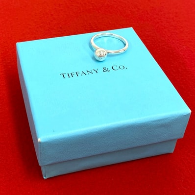 TIFFANY&Co. ティファニー ハードウェア ボールリング シルバー925 リング・指輪 20号 シルバー
2943f