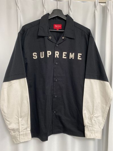 Supreme 2-Tone Work Shirt "Black"