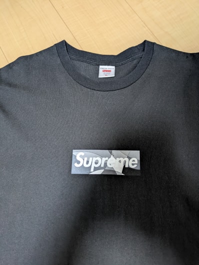 Supreme x Emilio Pucci Box Logo Tee "Black/Black"