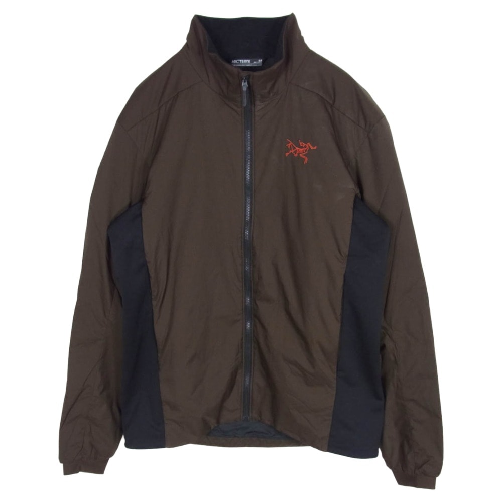 ARC'TERYX アークテリクス ジャケット 25AW X000009561 ATOM JACKET アトム ジャケット ロゴ 刺繍 中綿 アウター ブルゾン 茶緑系 S【中古】
