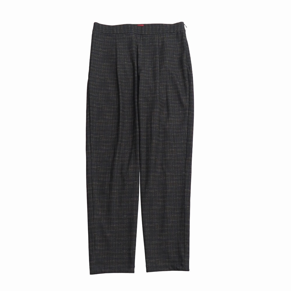 ■美品■HaaT ISSEY MIYAKE ハート イッセイミヤケ パンツ サイズ1 チェック柄 タックテーパードパンツ ブランド古着【中古】20261008/RB1226