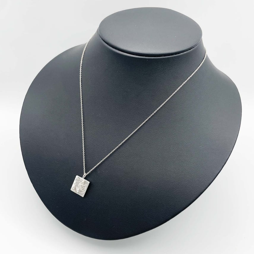 A (未使用に近い)】TIFFANY&Co. ティファニー ノーツ スクエア A (未使用に近い)】TIFFANY&Co. ティファニー ノーツ スクエア