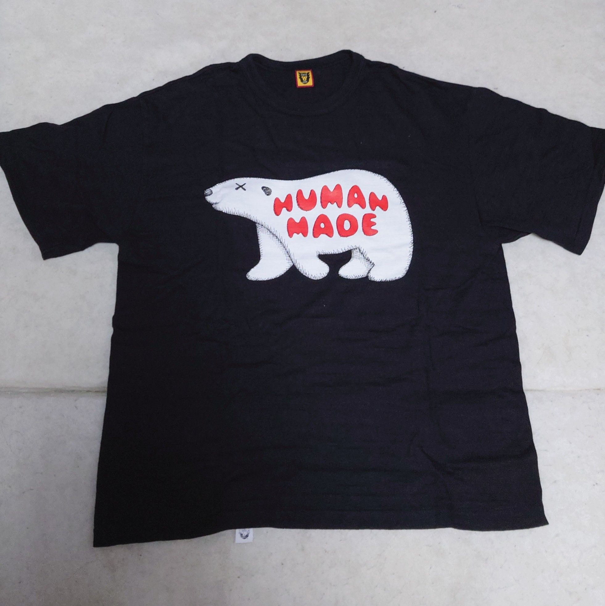 HUMAN MADE x KAWS T-SHRIT #2 "Black"